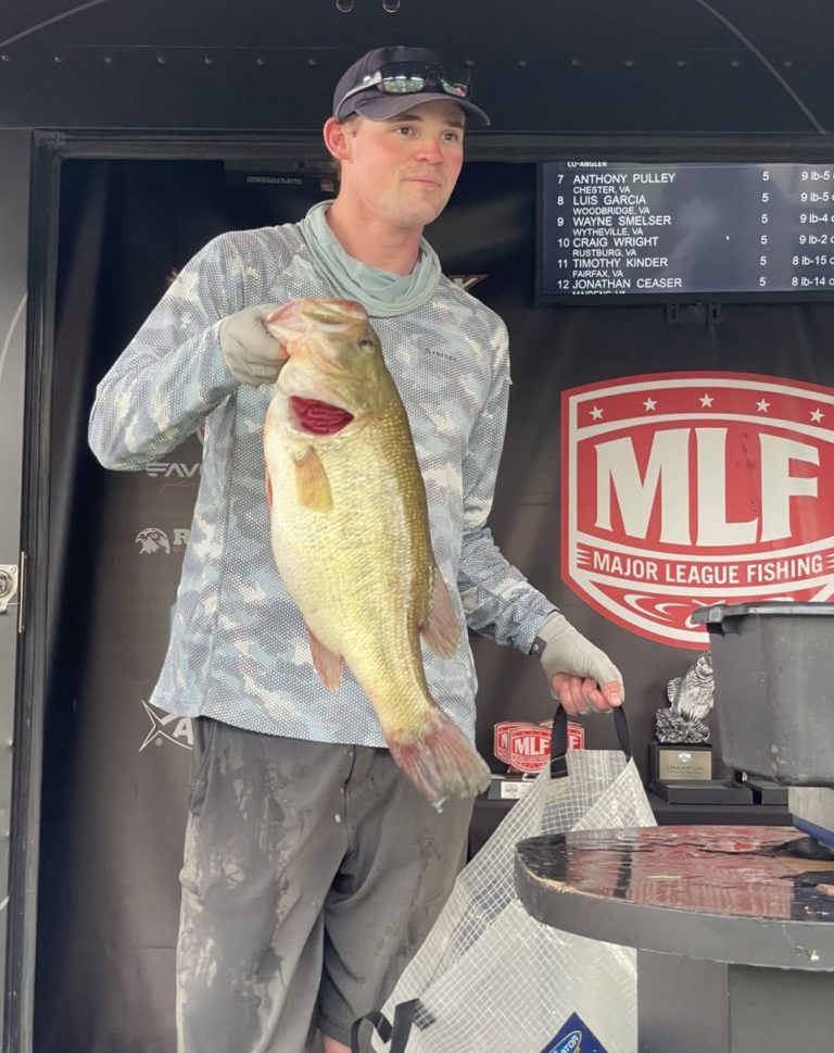 Greg Ravitsky’s Lunker Winning 8.11 lb James River Hawg