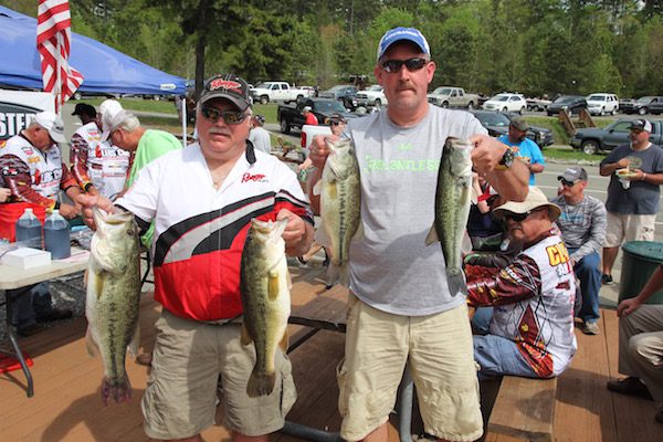 Chuck Vance & Phillip Cox win Angler’s Choice VA Division on Buggs Island – April 18th 2015