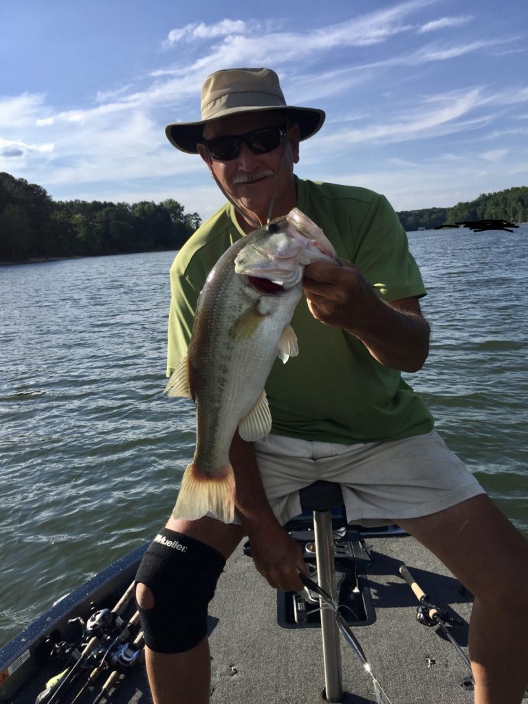 July 2021 Kerr Lake Fishing Report by Dennie Gilbert