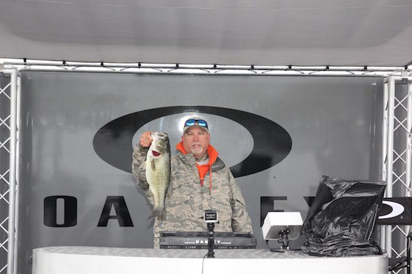 Rick Backer with his 6.33lb Bass Wins the 2015 Blue Ridge Bass Classic on SML – April 26th 2015