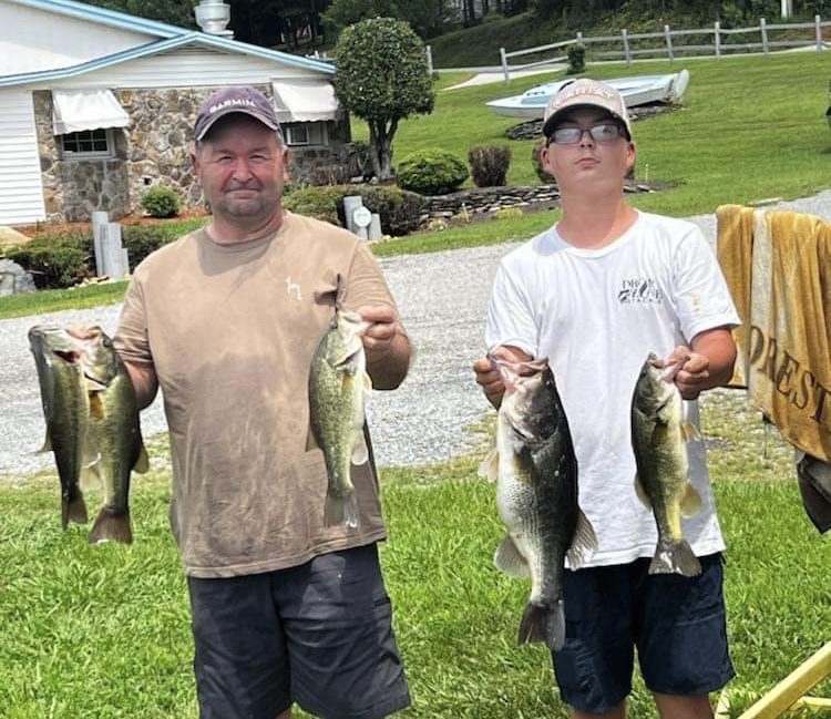 Chris & Bill Zimmer Win Leesville Lake Tournament Trail