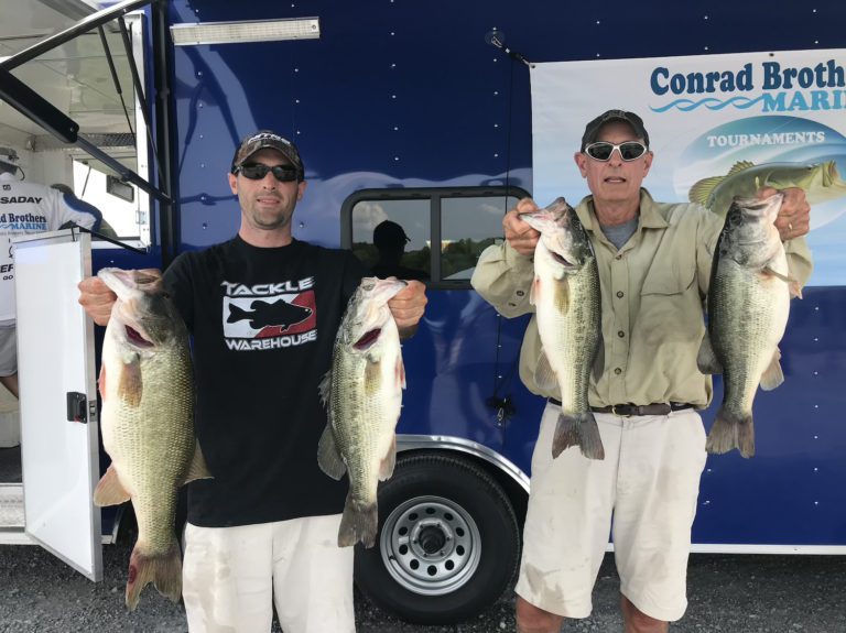Jeff & Clay Ross Win Conrad Brothers BassQuest June 2,2019 on Smith Mountain Lake with 20.27 lbs
