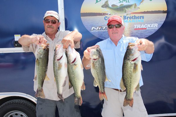 Tim Goff & Larry Witt win Bass Quest Stop #3 on SML May 31,2015