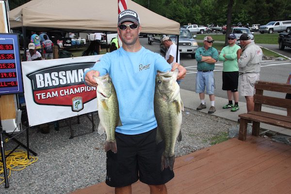 Roger Hoover Wins Angler’s Choice team Tournament Trail on Kerr Lake 6/6/15
