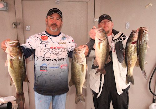 Jesse Argenbright & Tony Axt Win 1st event of the Bass Cast Fall Trail on SML 9-27-15