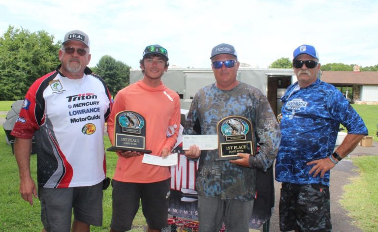 Turner & Steve Hart Win Bass Nation of VA Spring Qualifier on the James River