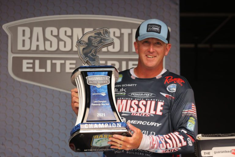 Schmitt Slams The Door On Bassmaster Elite Series Event At Lake Champlain