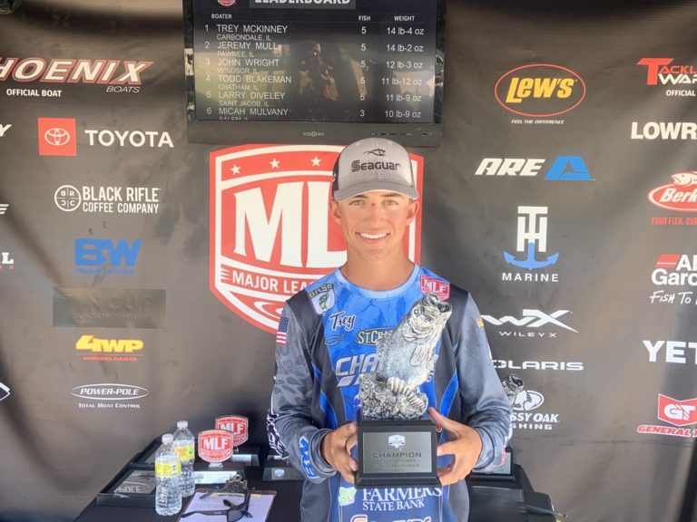 Carbondale’s McKinney Wins Phoenix Bass Fishing League Event on Lake Shelbyville