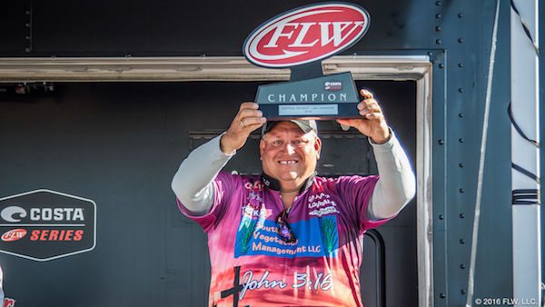 FITTS WINS COSTA FLW SERIES CENTRAL DIVISION OPENER ON LAKE DARDANELLE PRESENTED BY MERCURY