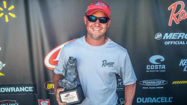 BENTON’S KINDY WINS FLW BASS FISHING LEAGUE ARKIE DIVISION EVENT ON DEGRAY LAKE
