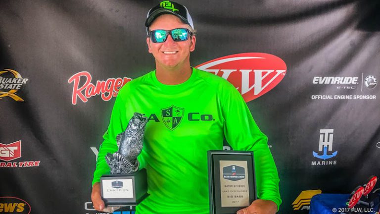 SARASOTA’S MIZELL WINS T-H MARINE FLW BASS FISHING LEAGUE GATOR DIVISION TOURNAMENT ON LAKE OKEECHOBEE