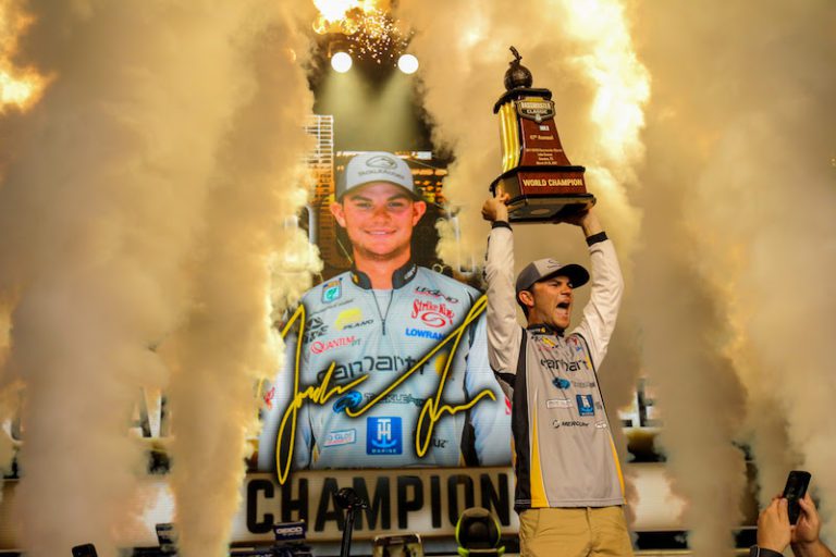 Lee, A 25-Year-Old Former College Angler From Alabama, Wins The Bassmaster Classic