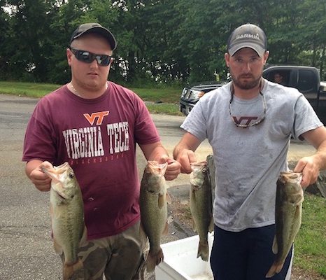 Josh Dudley & Cody Man win Castaway Anglers OPEN Tournament on Leesville Lake  6/4/2016