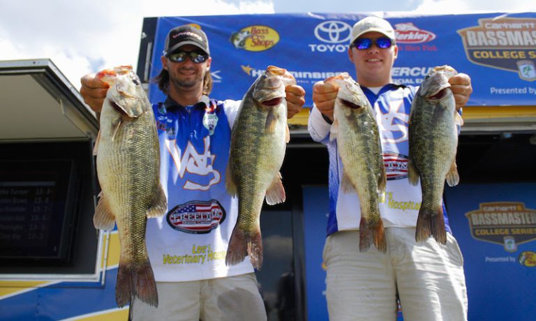 Wallace State Seizes Lead At Bassmaster College Wild Card On Lay Lake