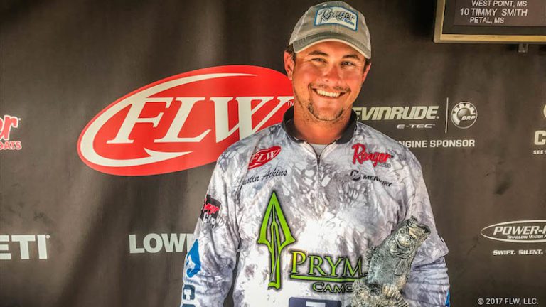 ATKINS WINS T-H MARINE FLW BASS FISHING LEAGUE MISSISSIPPI DIVISION FINALE ON ROSS BARNETT RESERVOIR