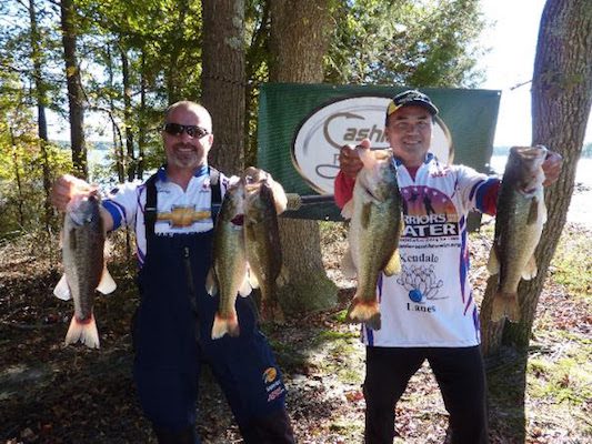 KC Choosakul & Keith Barker Win Cashion Fishing Rods EOY Stop #5 October 22,2016 on Jordan Lake