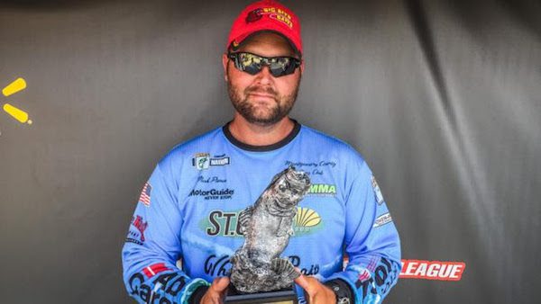 PIERCE WINS WALMART BASS FISHING LEAGUE MOUNTAIN DIVISION EVENT ON BARREN RIVER