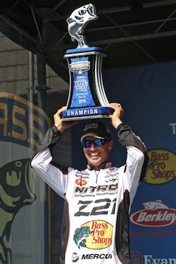 Evers Slams Door On BASSfest Victory, Earns Automatic Classic Berth