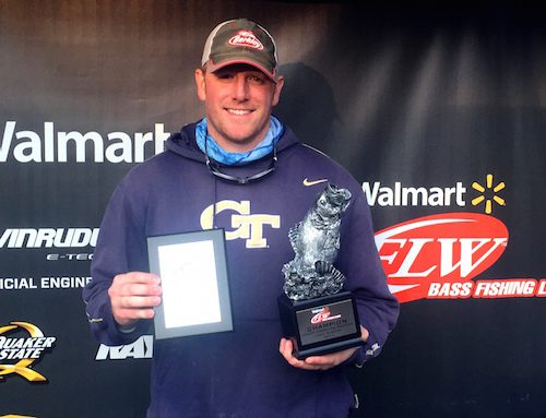 GIELLA WINS WALMART BASS FISHING LEAGUE SOUTH CAROLINA DIVISION OPENER ON LAKE MURRAY