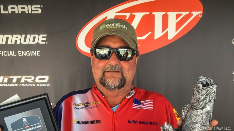 EVANS’ WILLIAMSON WINS T-H MARINE FLW BASS FISHING LEAGUE TOURNAMENT ON CLARKS HILL LAKE