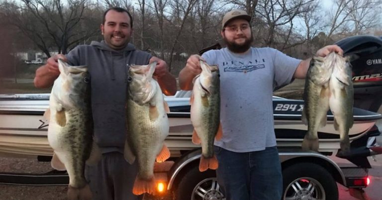 Two Cousins And A 40 Pound Bag Of Kentucky Lake Bass!