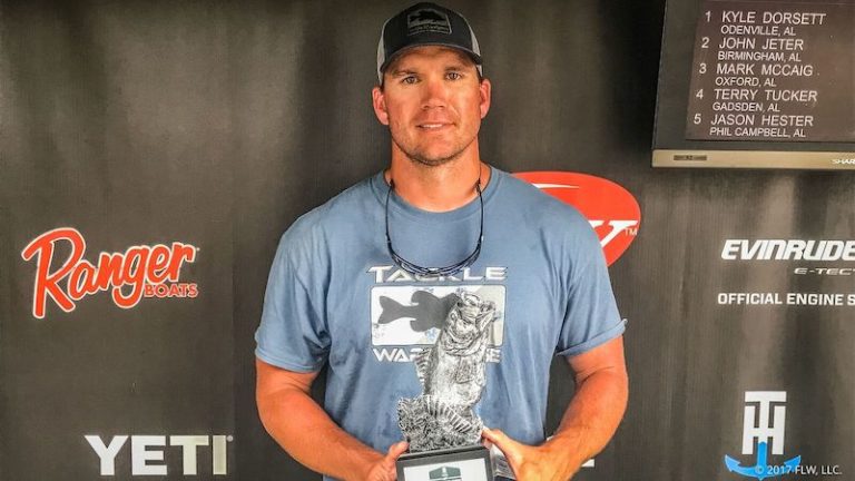 ODENVILLE’S DORSETT WINS T-H MARINE FLW BASS FISHING LEAGUE BAMA DIVISION EVENT ON NEELY HENRY LAKE