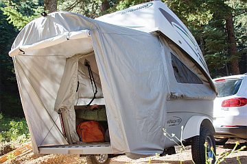 GEARWAGON 125 CAMPER BRINGS THE RV EXPERIENCE TO THE SMALL CAR OWNER