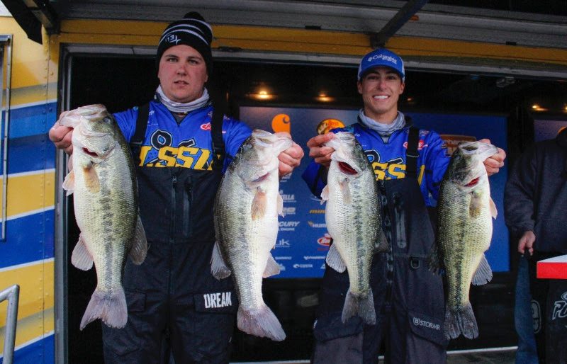 Lake Superior State Lakers Claim Second-Round Lead In Bassmaster College Bass Tournament