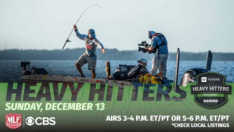 Major League Fishing Toyota Heavy Hitters Special presented by Venmo to Air Sunday on CBS