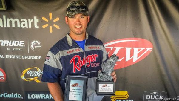 INDIANA’S SISK WINS FLW BASS FISHING LEAGUE ILLINI DIVISION EVENT ON OHIO RIVER