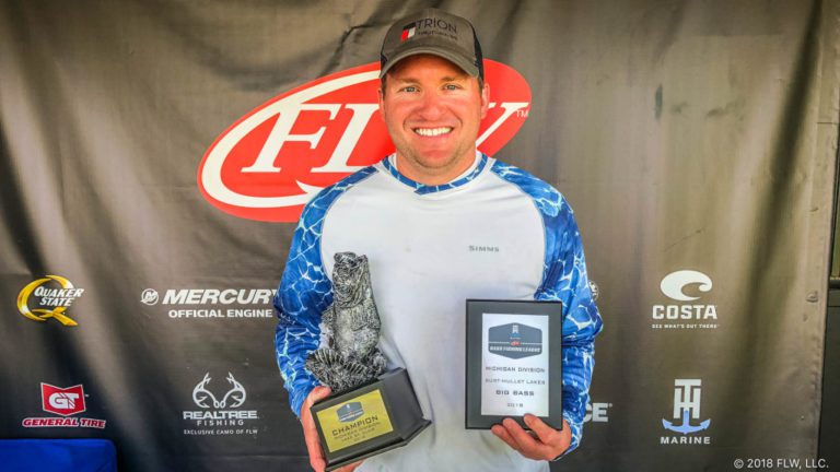 TROY’S BELLETINI WINS T-H MARINE FLW BASS FISHING LEAGUE MICHIGAN DIVISION TOURNAMENT ON BURT AND MULLET LAKES