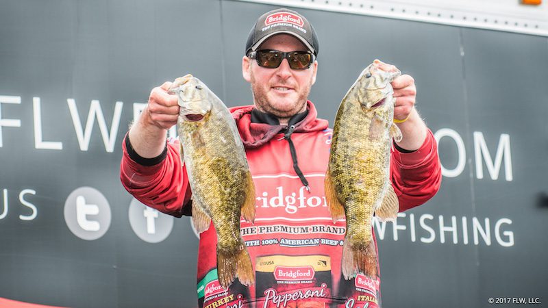 WISCONSIN’S STEFAN LEADS DAY ONE OF FLW TOUR ON MISSISSIPPI RIVER PRESENTED BY EVINRUDE