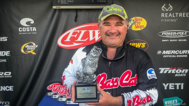 METROPOLIS’ KELLER WINS T-H MARINE FLW BASS FISHING LEAGUE TOURNAMENT ON OHIO RIVER AT GOLCONDA