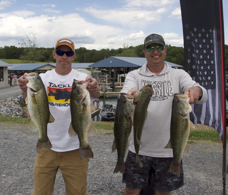 Layton Jerrells & James Waggy Win Missile Baits Tourney on SML with 19.76Lbs