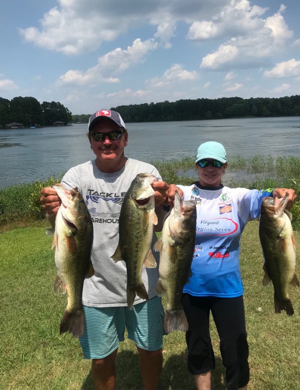 Ivan & Janet Morris Win CATT Lake Gaston, NC/VA June 30, 2019 with 20.51 lbs