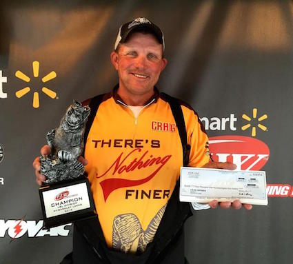 HIPSHER WINS WALMART BASS FISHING LEAGUE LBL DIVISION OPENER ON KENTUCKY LAKE