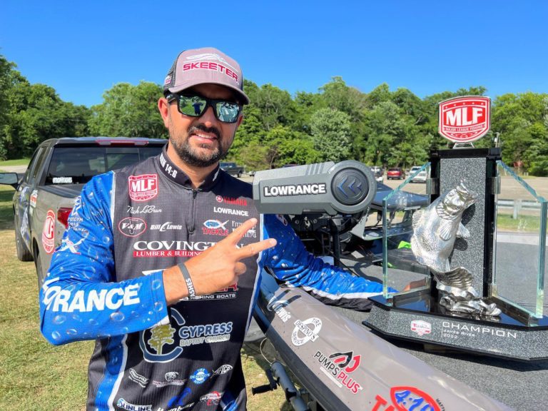 Lowrance Pro Nick Lebrun Dominates Stop Five of MLF Pro Circuit