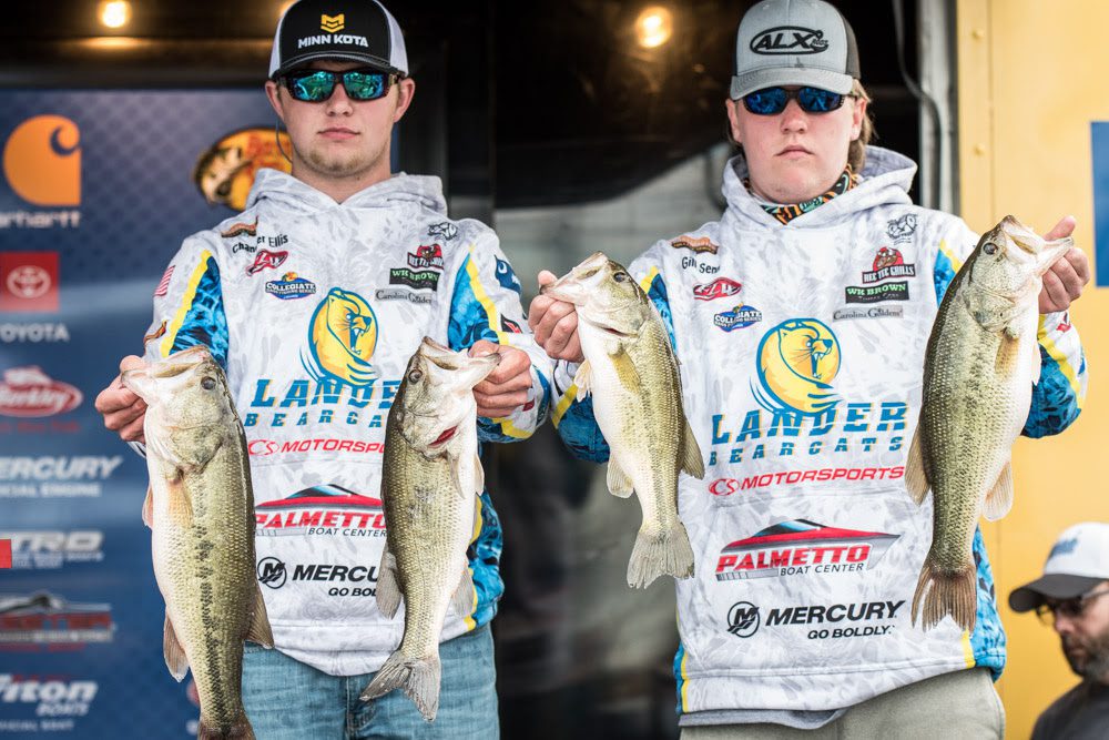 Lander University Team Takes Early Lead In Bassmaster College Event On Lake Norman