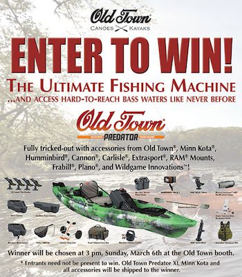 Old Town’s “Ultimate Fishing Machine” Giveaway