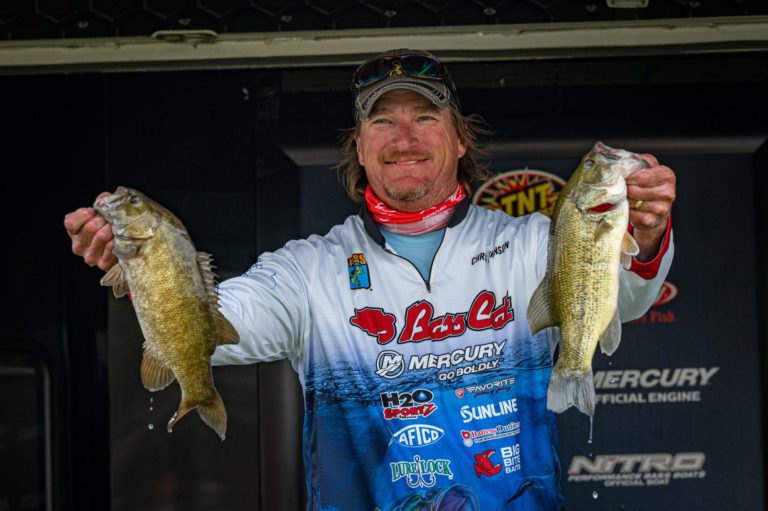 Johnson Maintains Lead At Tough B.A.S.S. Nation Regional On Milford Lake