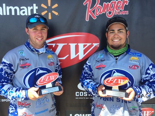 PENN STATE UNIVERSITY WINS FLW COLLEGE FISHING NORTHERN CONFERENCE EVENT ON CHAUTAUQUA LAKE