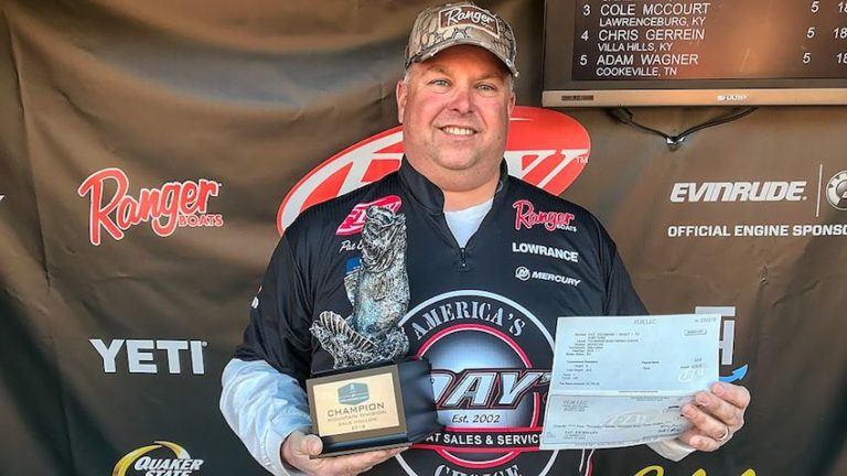 KENTUCKY’S EICHMANN WINS T-H MARINE FLW BASS FISHING LEAGUE MOUNTAIN DIVISION OPENER ON DALE HOLLOW LAKE