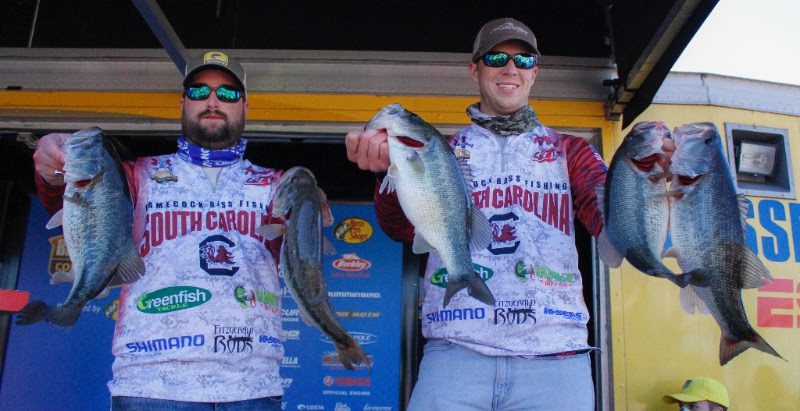 University Of South Carolina Team Moves To The Top At Bassmaster College Southern Regional