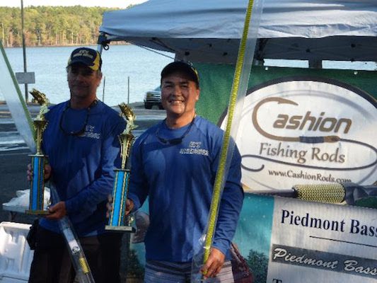CASHION FISHING RODS ‘END OF YEAR’ TEAM BASS FISHING TRAIL CHAMPIONSHIP   Saturday October 29th, 2016 ~ Falls Lake