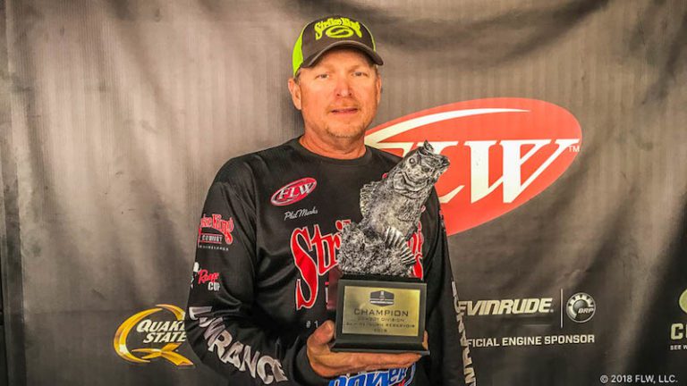 DALLAS’ MARKS WINS 2018 T-H MARINE FLW BASS FISHING LEAGUE SEASON OPENER ON SAM RAYBURN RESERVOIR