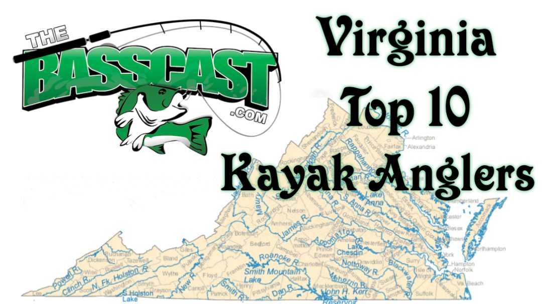 Top 10 Virginia Kayak Bass Fishing Anglers