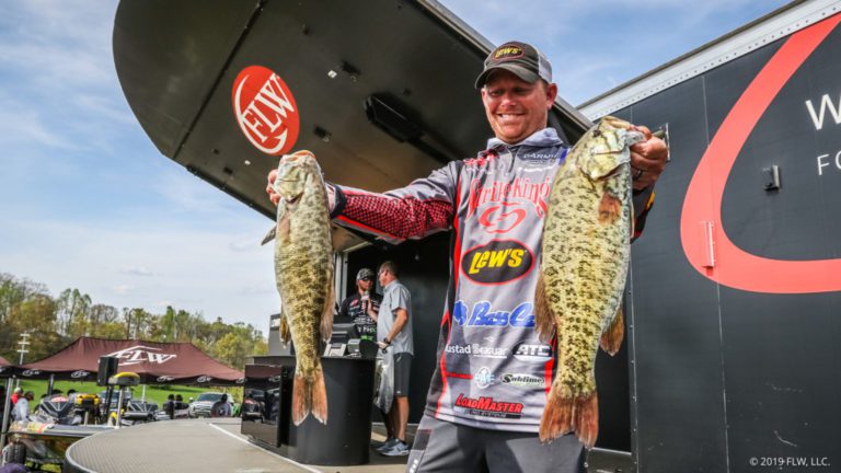 UPSHAW OUT FRONT AT FLW TOUR EVENT ON CHEROKEE LAKE PRESENTED BY LOWRANCE