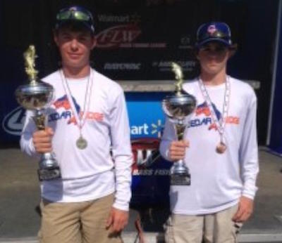 CEDAR RIDGE HIGH SCHOOL WINS ARKANSAS STATE HIGH SCHOOL FISHING CHAMPIONSHIP ON LAKE DARDANELLE