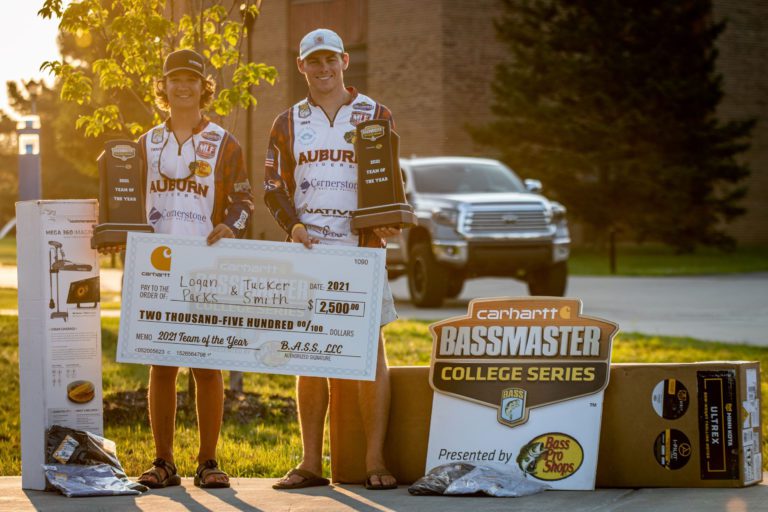 Auburn University Claims Bassmaster College Team Of The Year Title