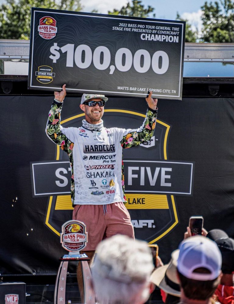Lowrance Pro Ryan Salzman Takes First  Major League Fishing Win at Stage Five
